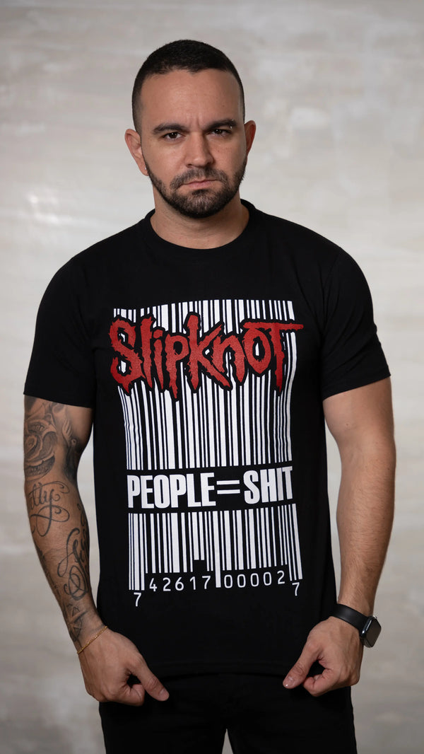 CAMISETA SLIPKNOT CÓDIGO (UNISEX)