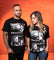 CAMISETA DEMON SLAYER PERSONAJES B/N (UNISEX)